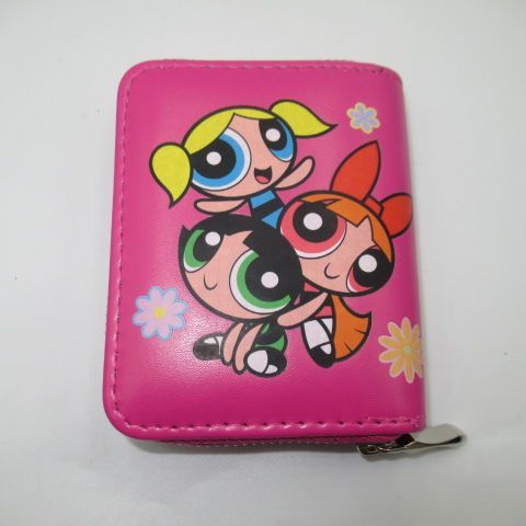 POWERPUFFGIRLS★パワーパフガールズ★Wallet★ウォレット★財布★pink★ピンク★約１１×８．５センチ★