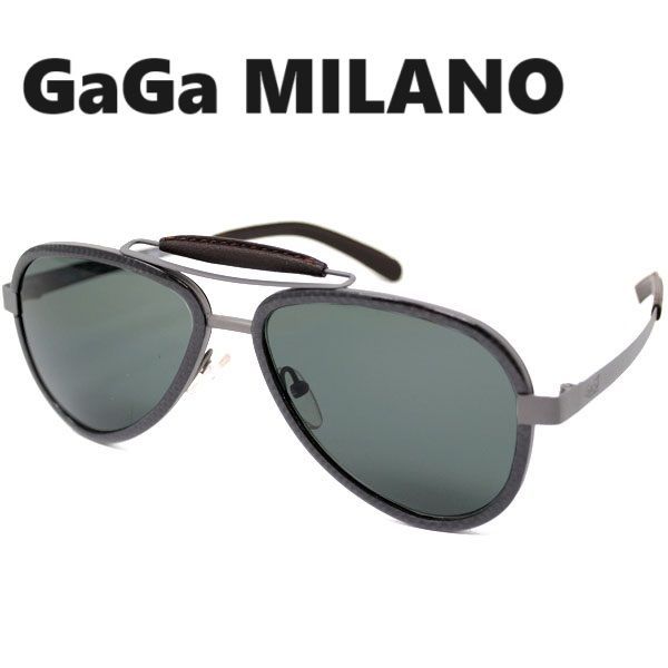 GaGa MILANO ガガミラノ LU54TCGYBWN-BROWN サングラス ユニセックス