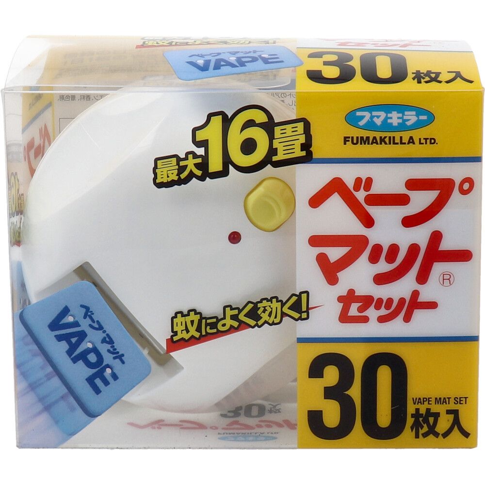 美浜卸売-ORS5426 フマキラー ベープマットセット 本体 30枚入×6個セット