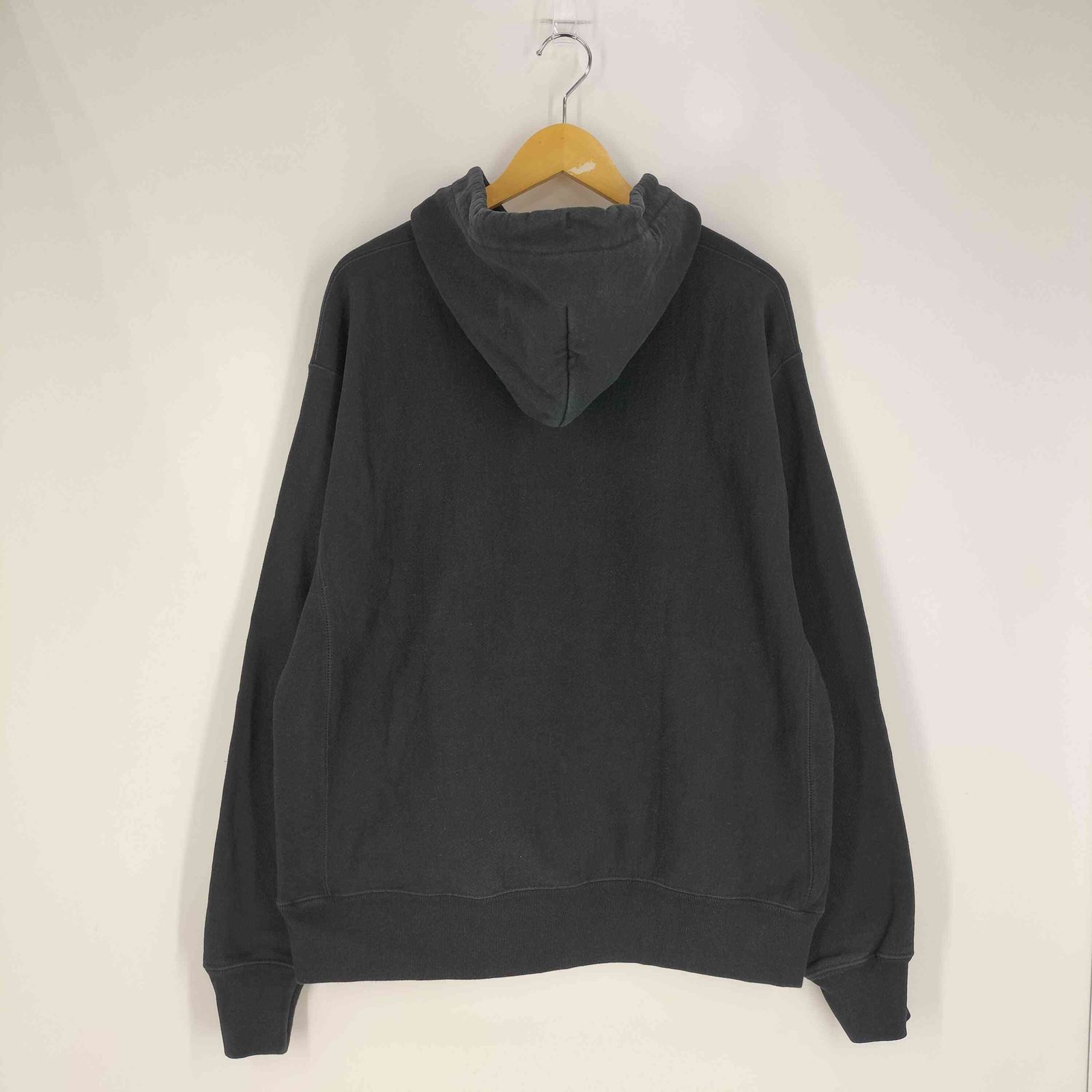 チャンピオン Champion REVERSE WEAVE 青単復刻 プリント プルオーバーパーカー メンズ import：L 