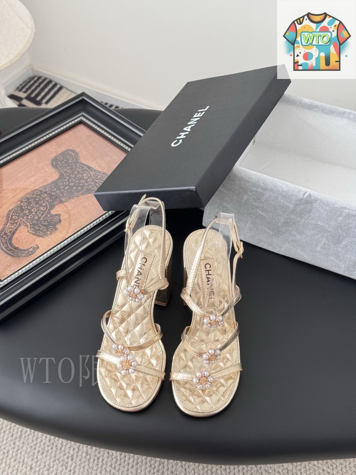 *限定デザイン*【CHANEL】25P サンダル お洒落必見アイテム お洒落さん必見☆限定デザイン】CHANEL 25P サンダル