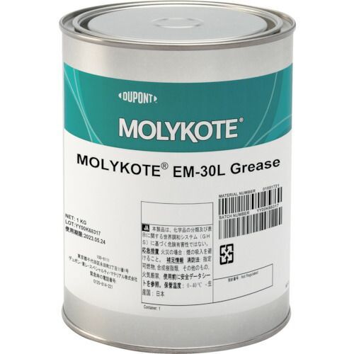 モリコート 樹脂 ゴム部品用 ＥＭ ３０Ｌグリース １ｋｇ