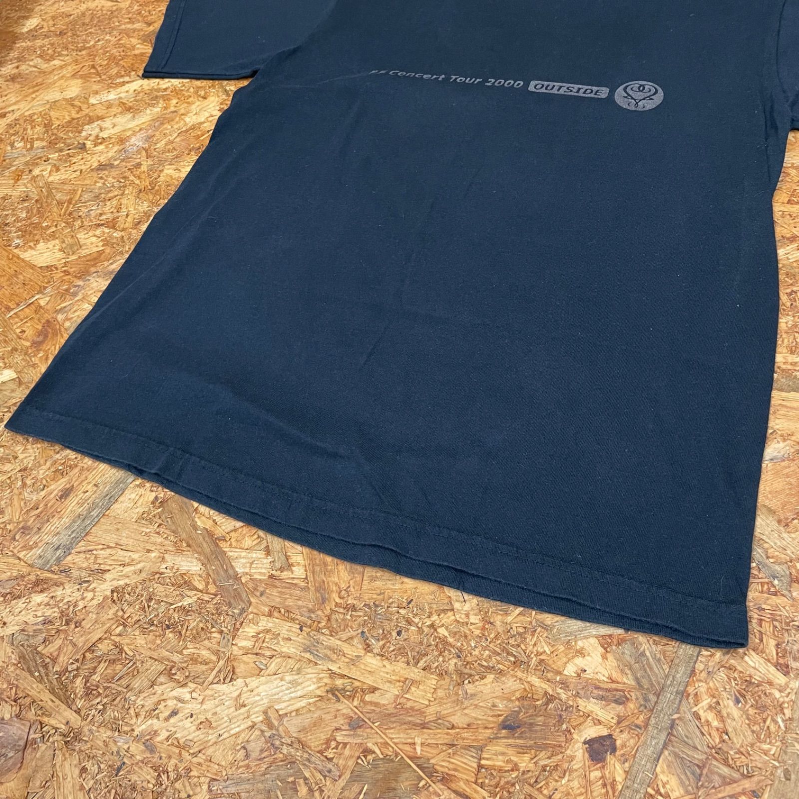 S/新品 藤井フミヤ FF CONCERT TOUR 2000 OUTSIDE Tシャツ