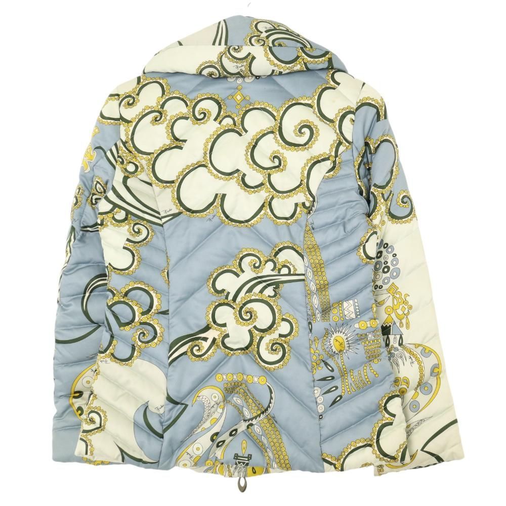 新品同様　一回着用ダウンジャケット 38エミリオプッチ　pucci 中古・古着通販】Emilio Pucci (エミリオ プッチ) ダウンミドルコート