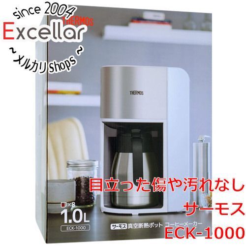 bn:2] THERMOS 真空断熱ポットコーヒーメーカー 1.0L ECK-1000(WH