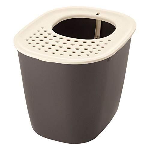 【新品・3営業日で発送】リッチェル 第一営業部 (Rich)ラプレ 砂取りネコトイレ ダークグレー