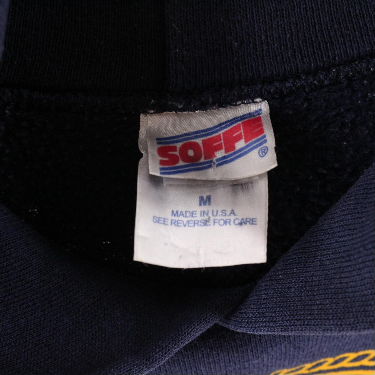古着 ソフィー SOFFE U.S.NAVY 両面プリント スウェットプルオーバー