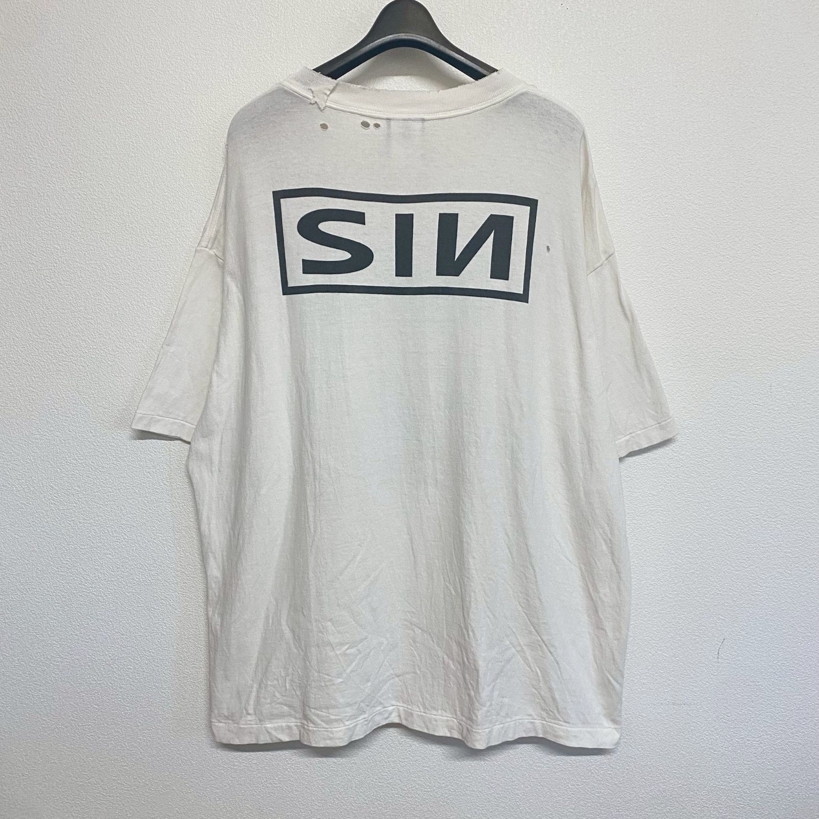 SAINT Mxxxxxx FUCK YOURSELF セントマイケル ファックユアセルフ 白