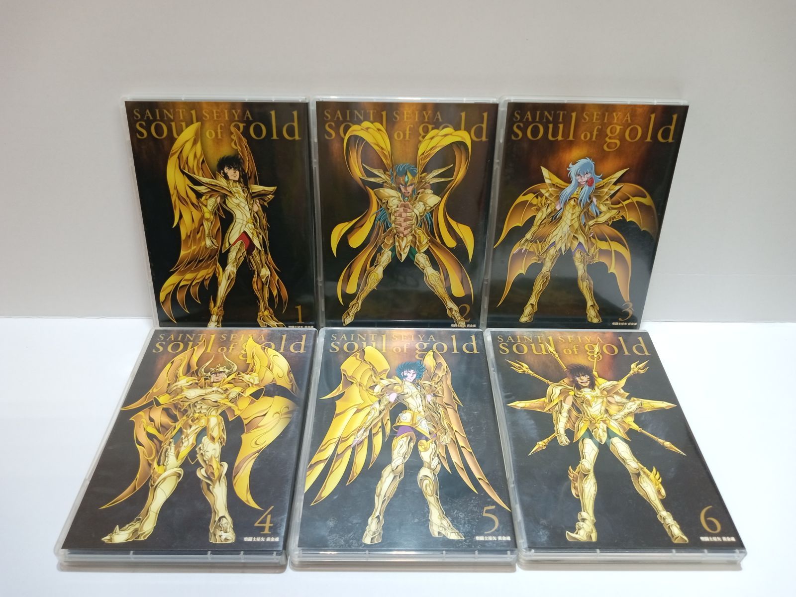 聖闘士星矢 黄金魂 全6巻セット DVD [28DD0728-006] 【公式通販】