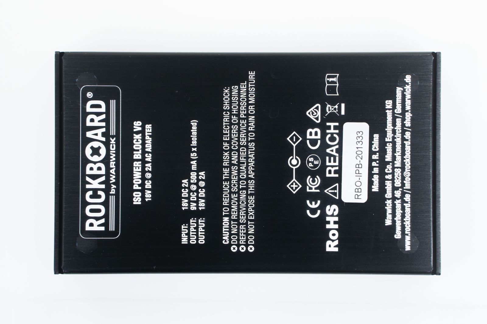 new】Warwick / ROCKBOARD RBO POW BLOCK ISO 6V【横浜店】-