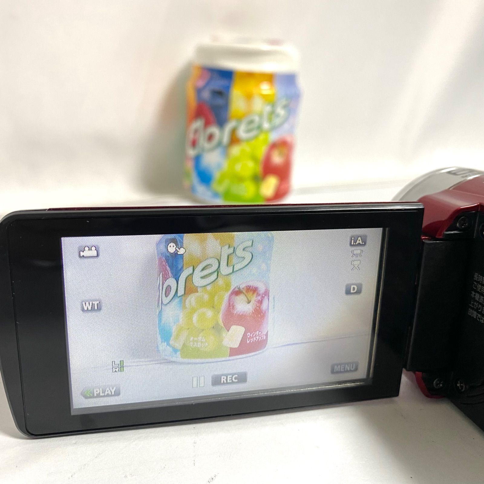  JVC Everio GZ HM 155 R ビデオカメラ レッド ビデオカメラ本体 ビデオカメラ