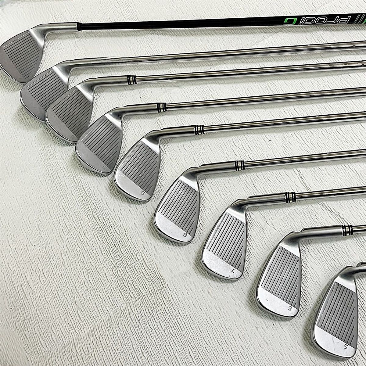 【貴重なレフティ】PING ピン i15 黒ドット メンズアイアンセット 左利き用 KBS スチール S imgrc0112193407.jpg