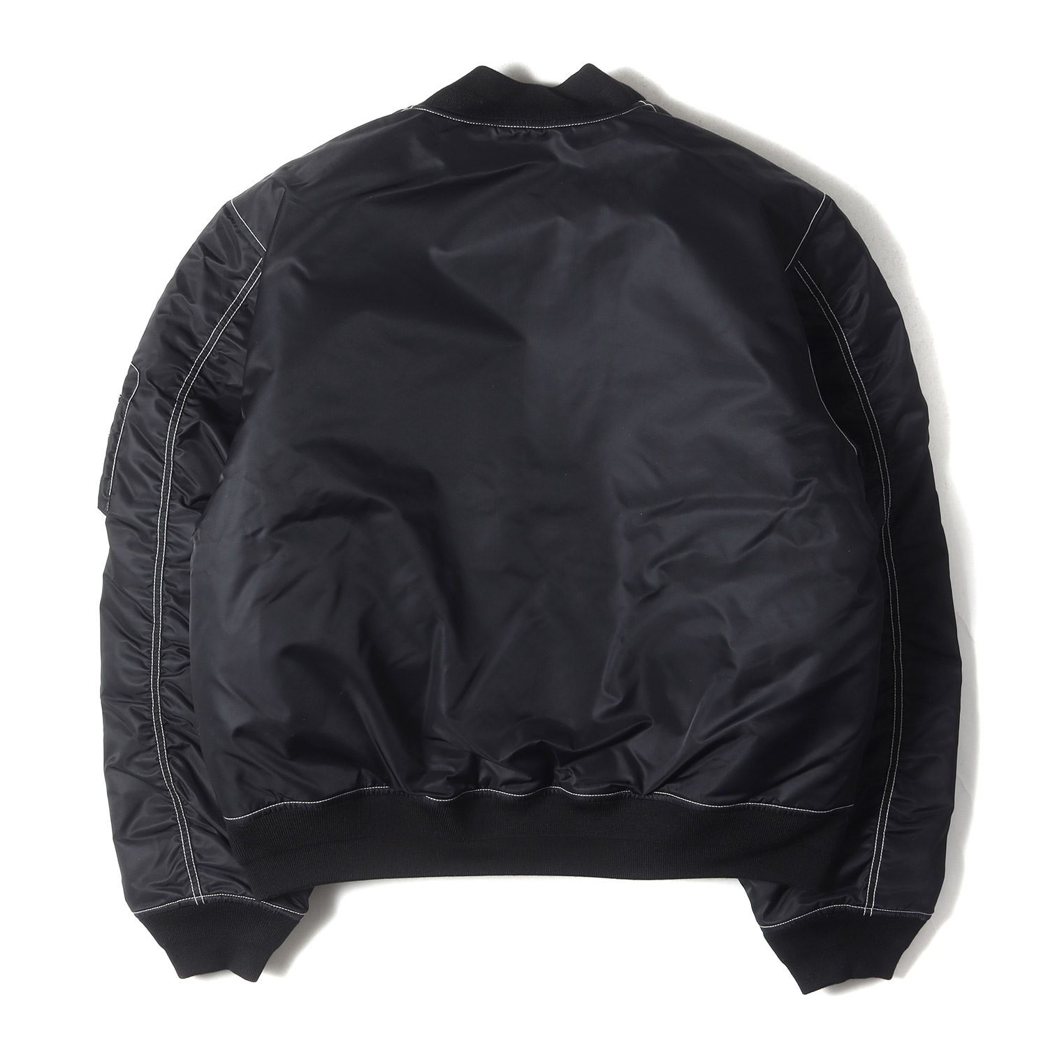 新品 STUSSY ステューシー ジャケット サイズ:XL 24AW 裏地キルティング MA-1 ボンバージャケット (Built Bomber Jacket) ブラック 黒 アウター ブルゾン 上着【メンズ】 新品 STUSSY ステューシー ジャケット サイズ:XL 24AW 裏地