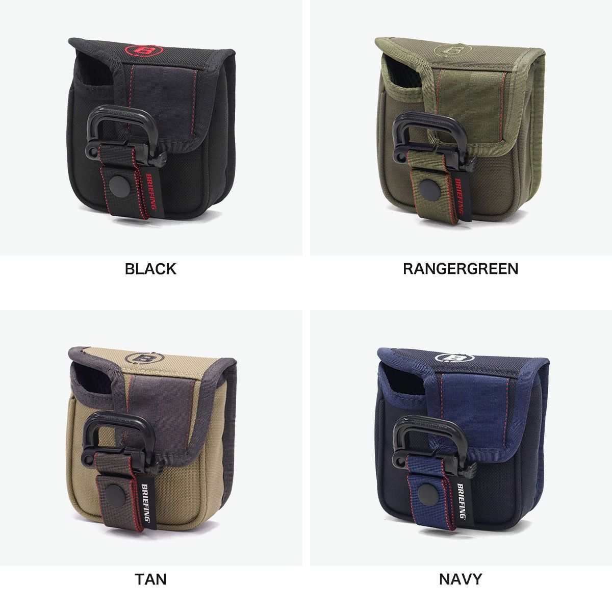 日本 ブリーフィング ゴルフ パターカバー マレット BRIEFING GOLF ヘッドカバー コーデュラ メンズ マグネット STANDARD SERIES MULTI MALLET PUTTER COVER STD BRG253G23