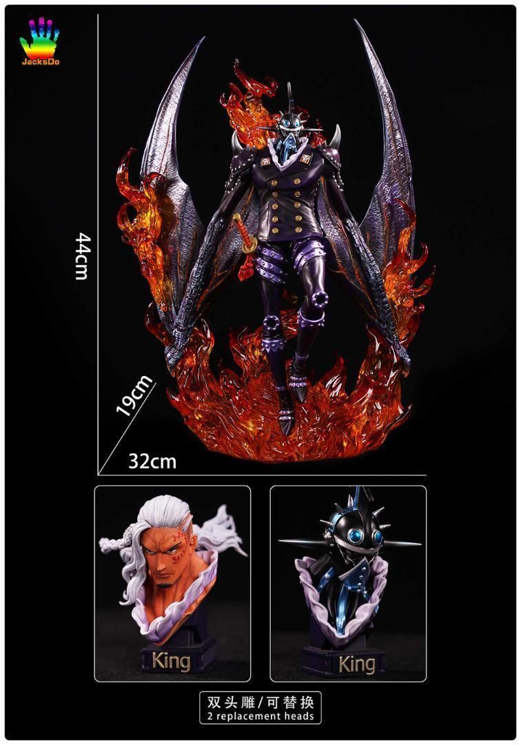 ワンピース キング アルベル フィギュア 塗装済み完成品 ガレージキット ワンピース キング アルベル フィギュア 塗装済み完成品