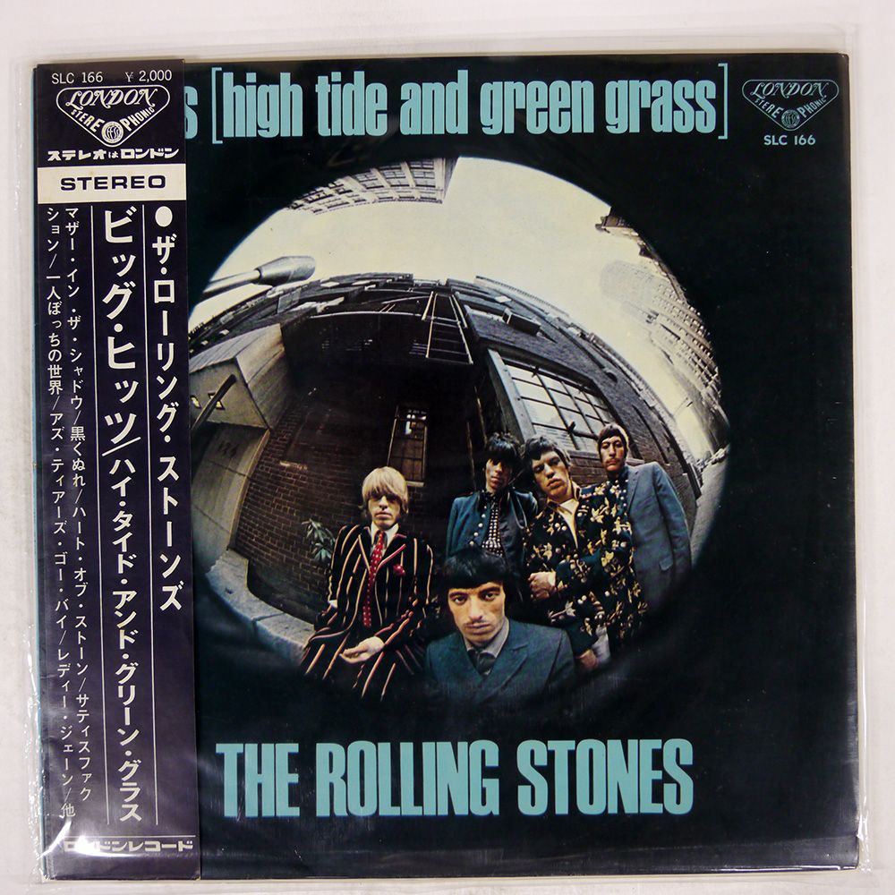 盤 ROLLING STONES|BIG HITS HIGH TIDE AND GREEN GRASS|LONDON SLC166 LP