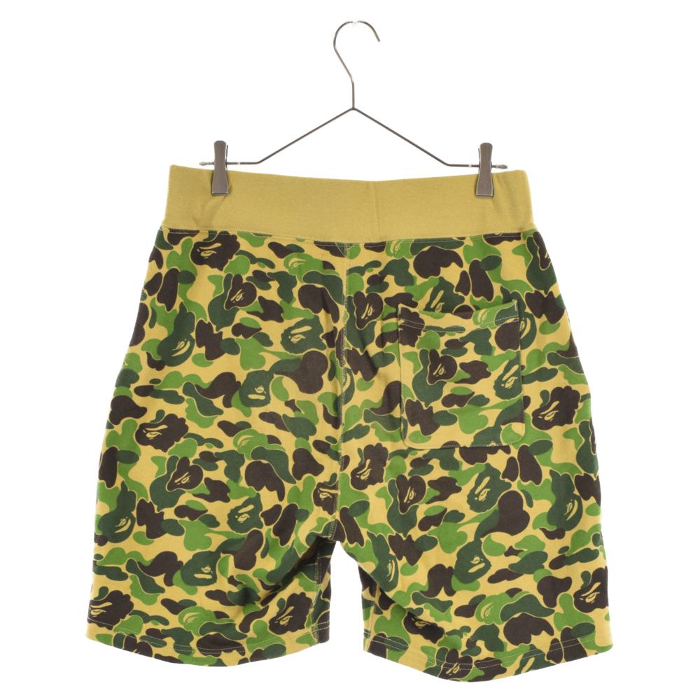 A BATHING APE (アベイシングエイプ) ABC CAMO SWEAT SHORTS ...