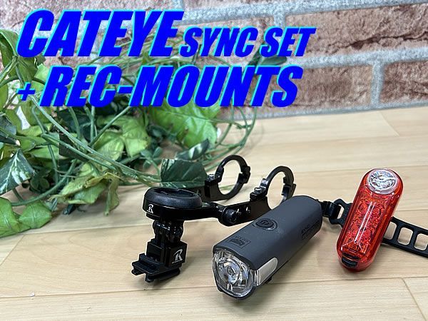 大特価sale!! 極上品!! CATEYE SYNC CORE/KINETIC SET + REC-MOUNTS キャットアイ シンク コア ...