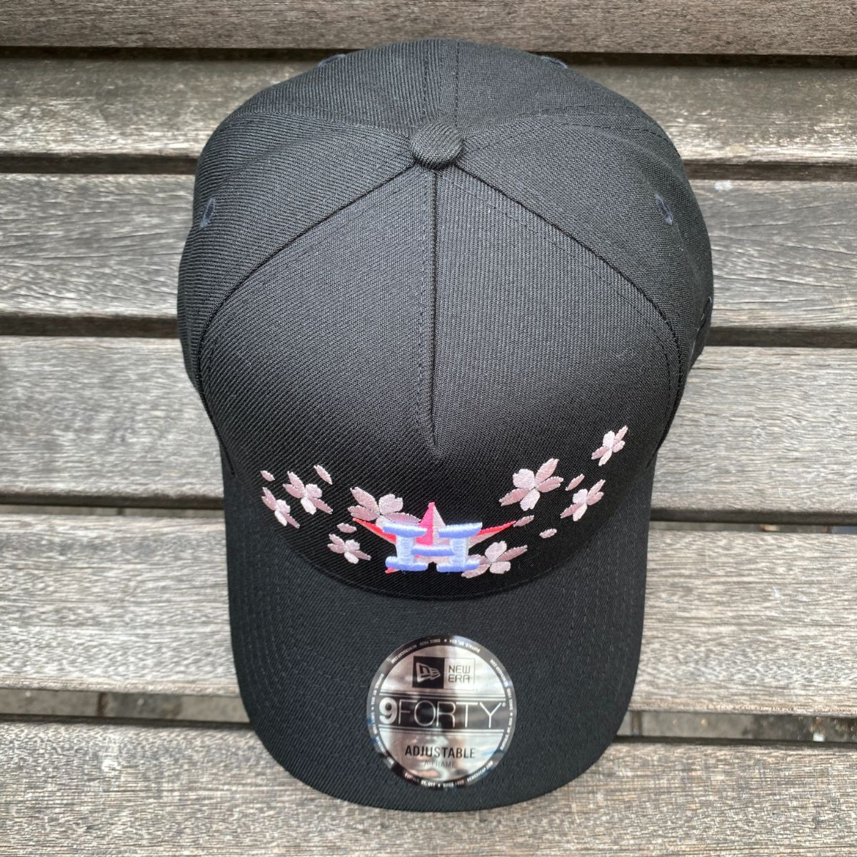 【海外限定】ニューエラ ヒューストンアストロズ 9FORTY Aフレームブラック NEWERA USA 🇺🇸 海外限定 ニューエラ 9Forty . 黒で統一した