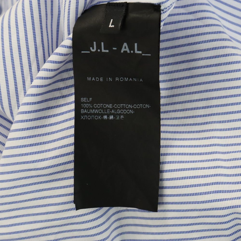 _J.L-A.L_ (ジェイラル) 24SS Triple Collar Shirt 長袖ストライプ