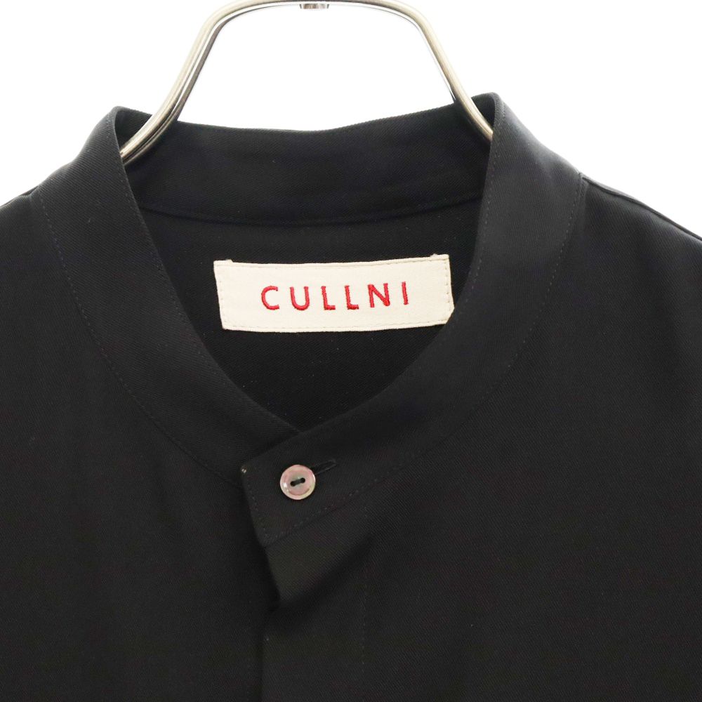 CULLNI (クルニ) 21SS Stand Collar Buzam Shirt スタンドカラーブザム