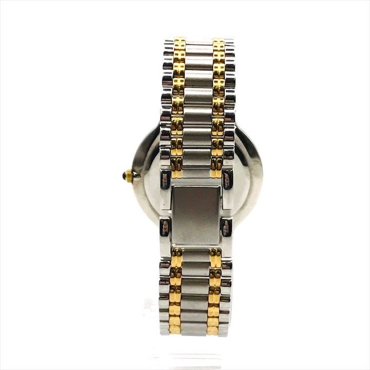 美品 HILTON ヒルトン 腕時計 ウォッチ QZ クオーツ 18K ゴールド シルバー 稼働品 電池交換済 m14206 美品 HILTON ヒルトン 腕時計 ウォッチ QZ クオーツ 18K ゴールド