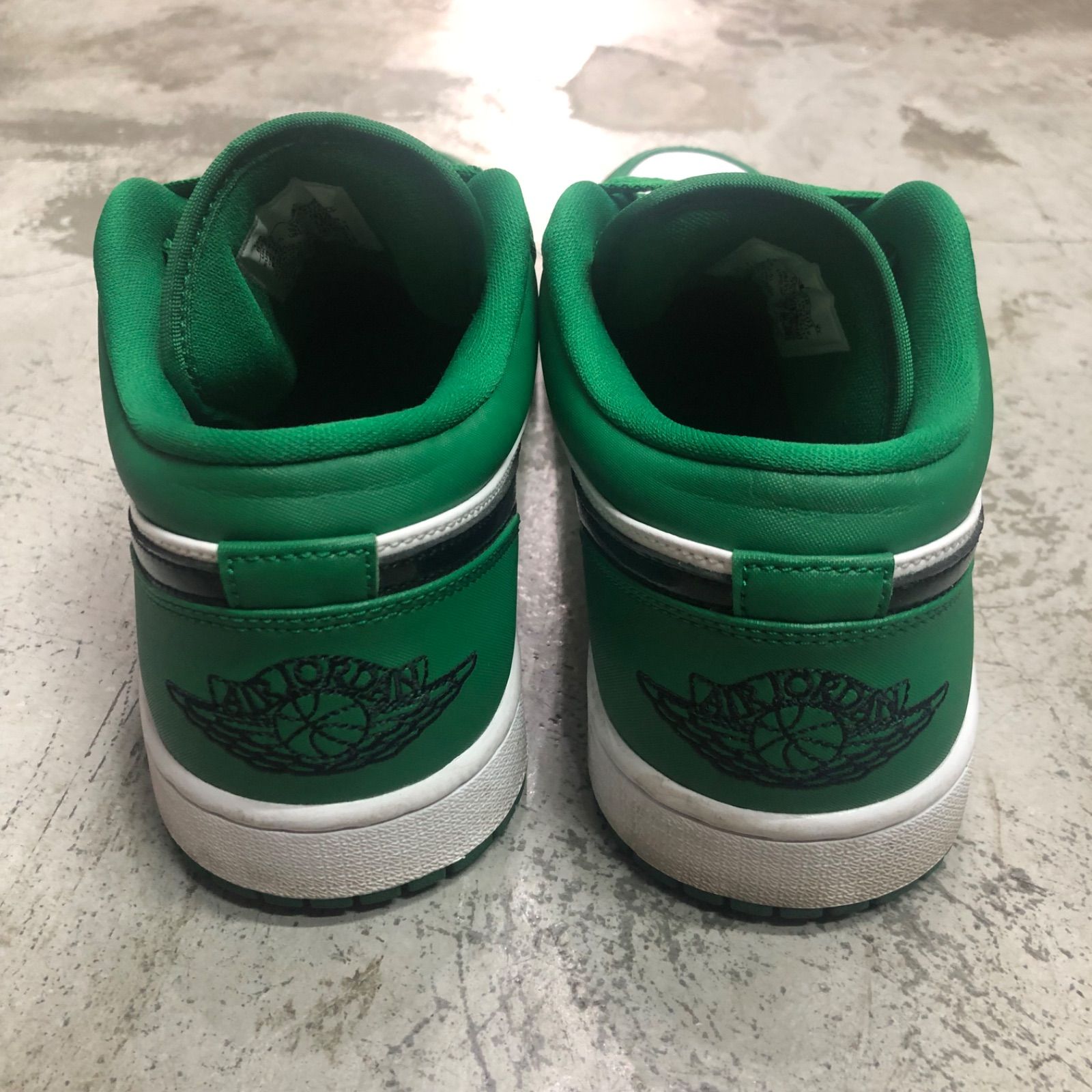 NIKE AIR JORDAN 1 LOW PINE GREEN WHITE ジョーダン1 ローカット 