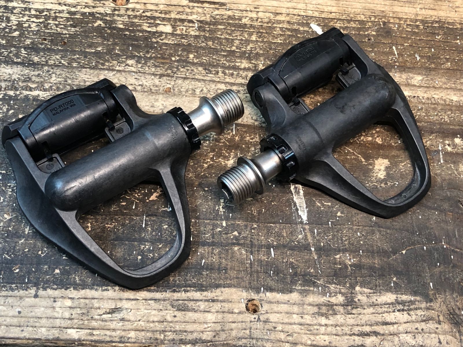 IY295 シマノ SHIMANO 105 PD-R7000 ビンディングペダル SPD-SL - メルカリ