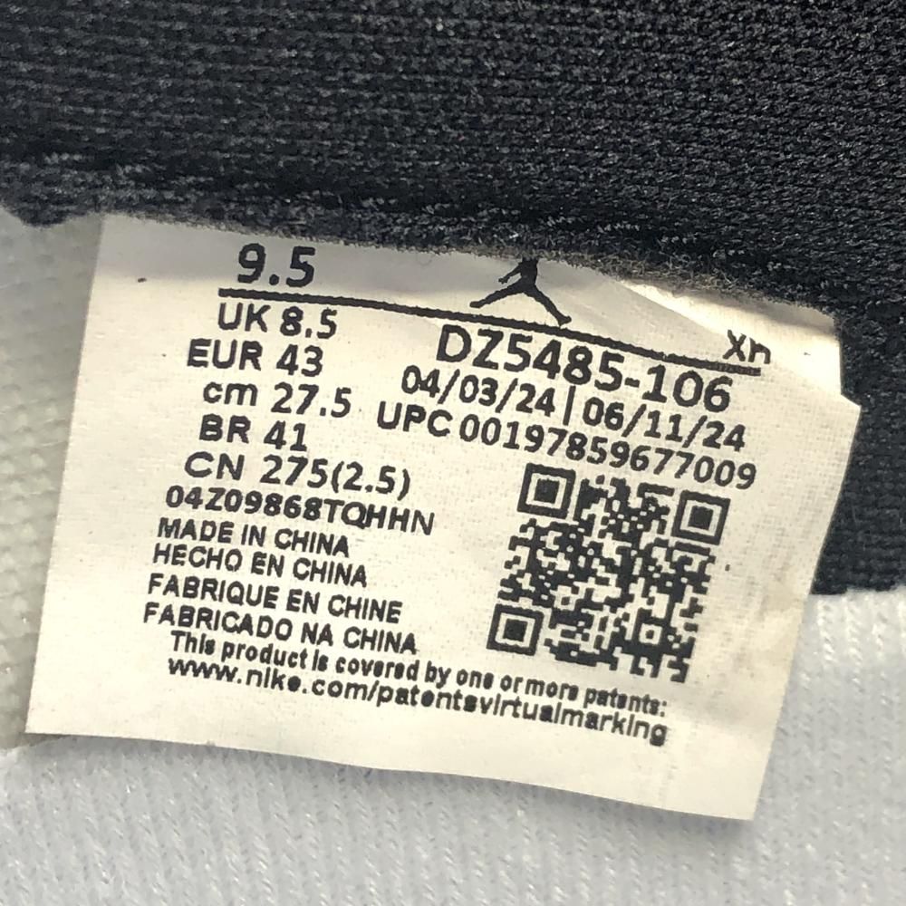  Nike Air Jordan 1 Retro High OG Black Toe Reimagined 27.5 cm DZ 5485-106 スニーカー ナイキ エアジョーダン1 17 その他 靴