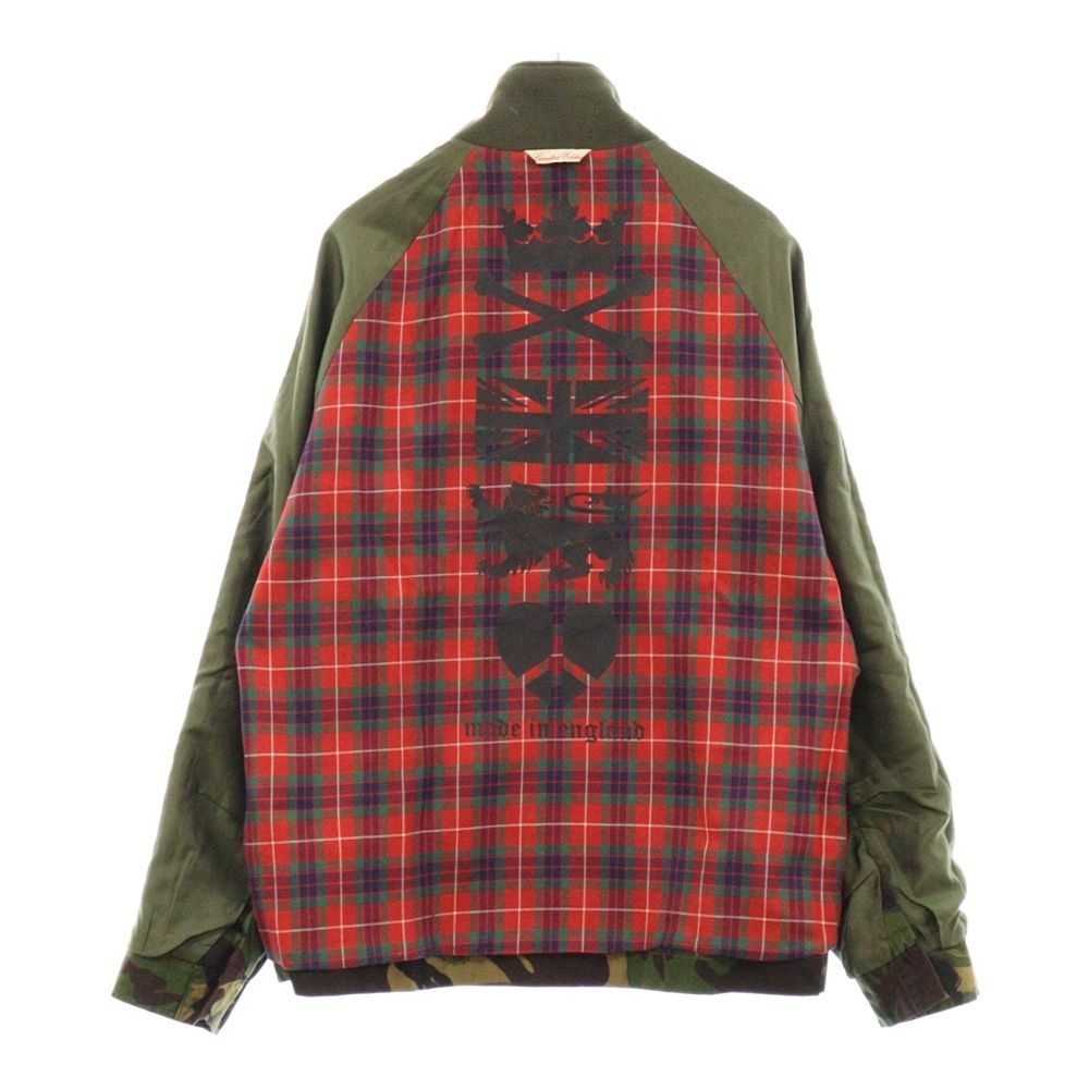 BARACUTA (バラクータ) ×GRIFFIN チェック切り替え リバーシブル カモ  