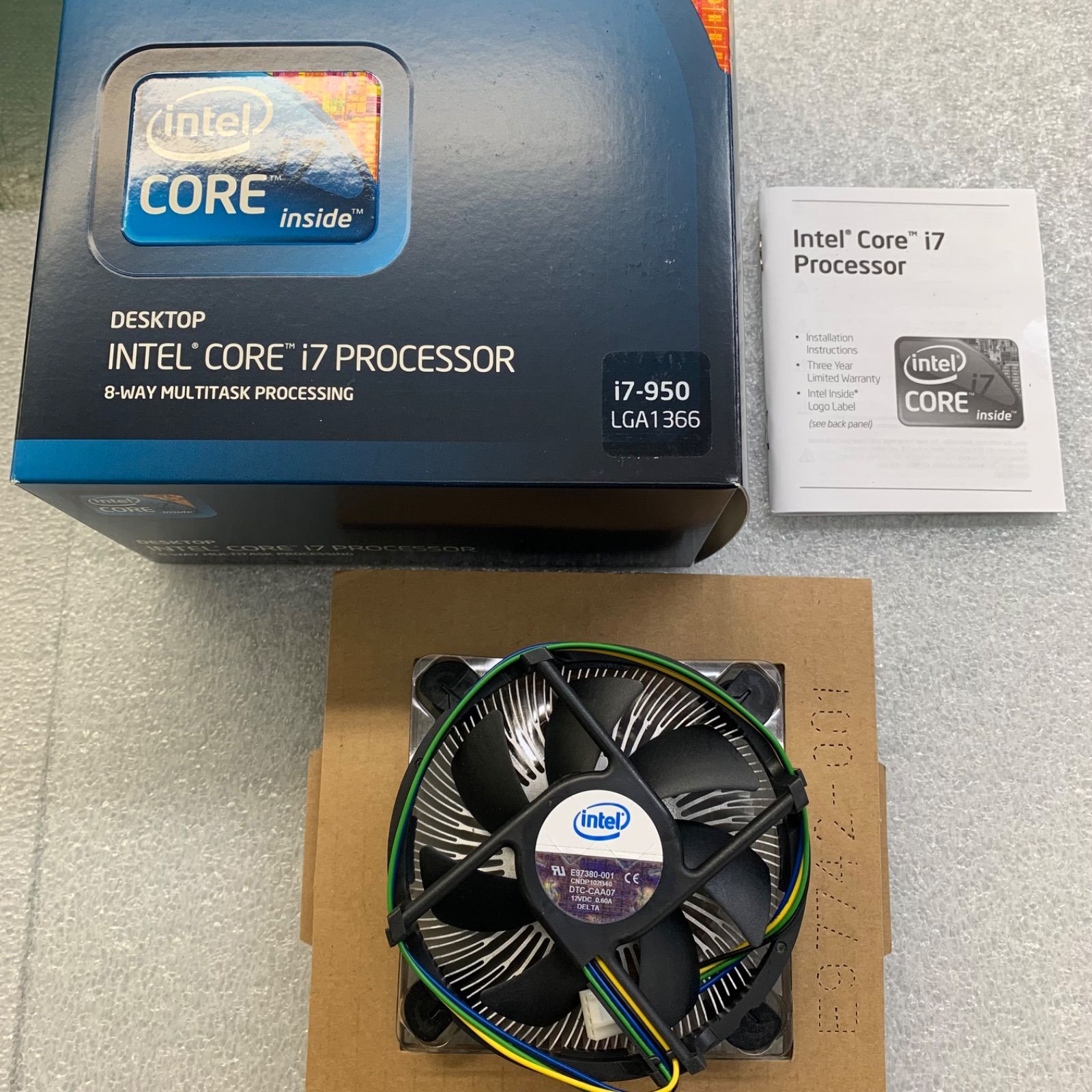 Intel 純正 LGA1366 CPUクーラー CPUファン 未使用 - メルカリ