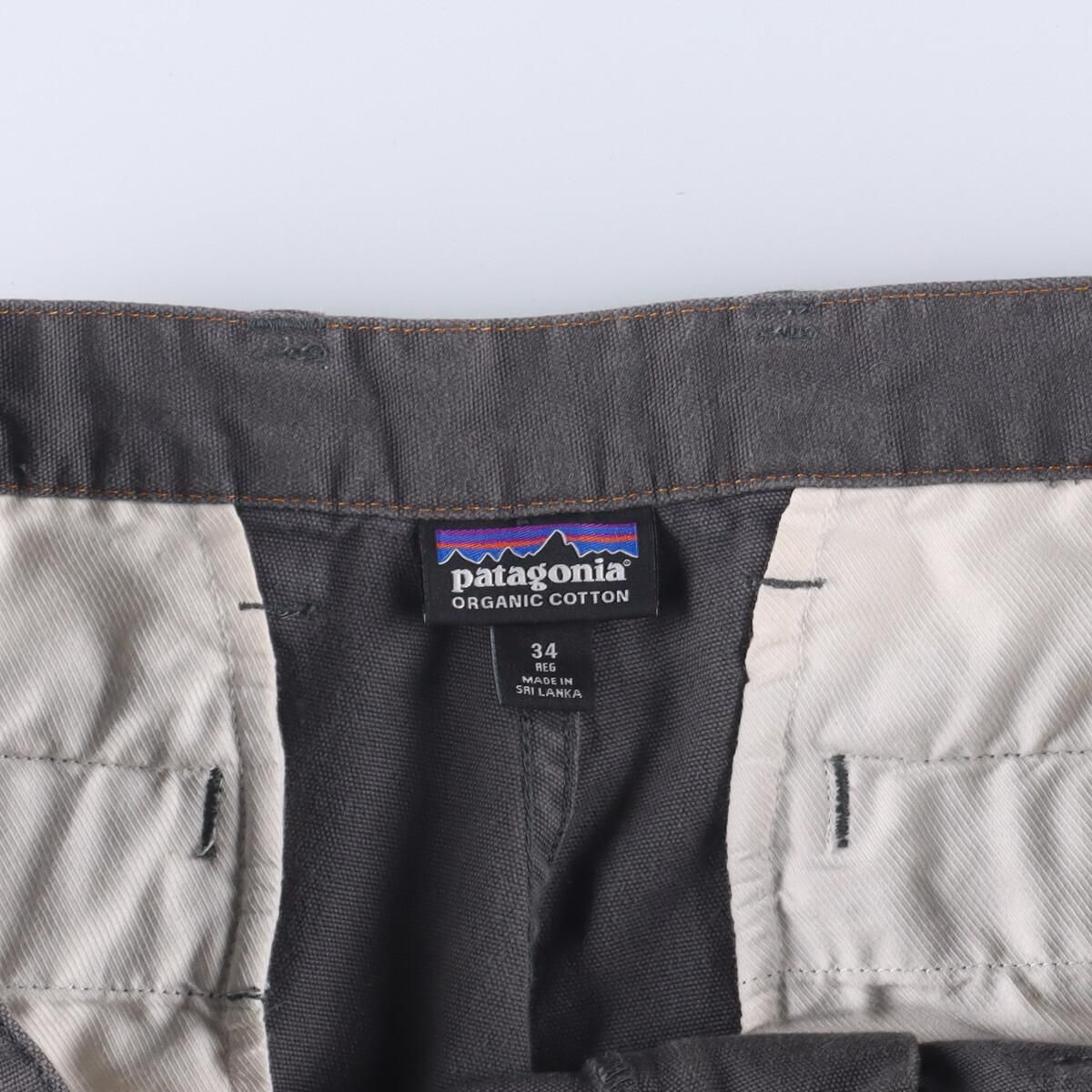 古着 16年製 パタゴニア Patagonia ORGANIC COTTON オーガニックコットン 55880FA16 ワークパンツ メンズw35  /eaa319398/eaa319398