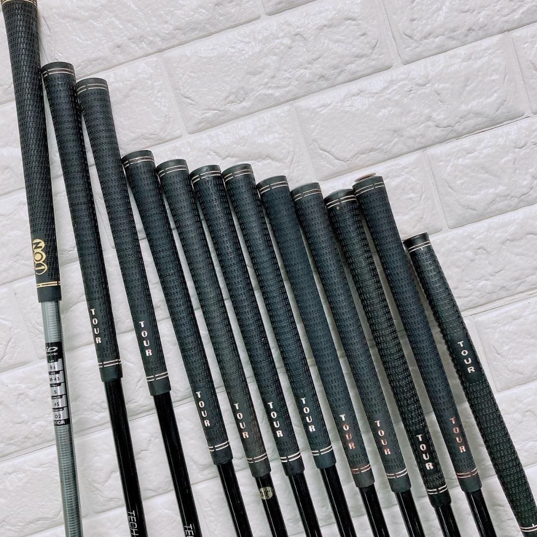 ゴルフクラブ メンズ セット PRGR Tech plus 12本 初心者 ゴルフクラブ メンズ セット PRGR Tech plus 12本 初心者