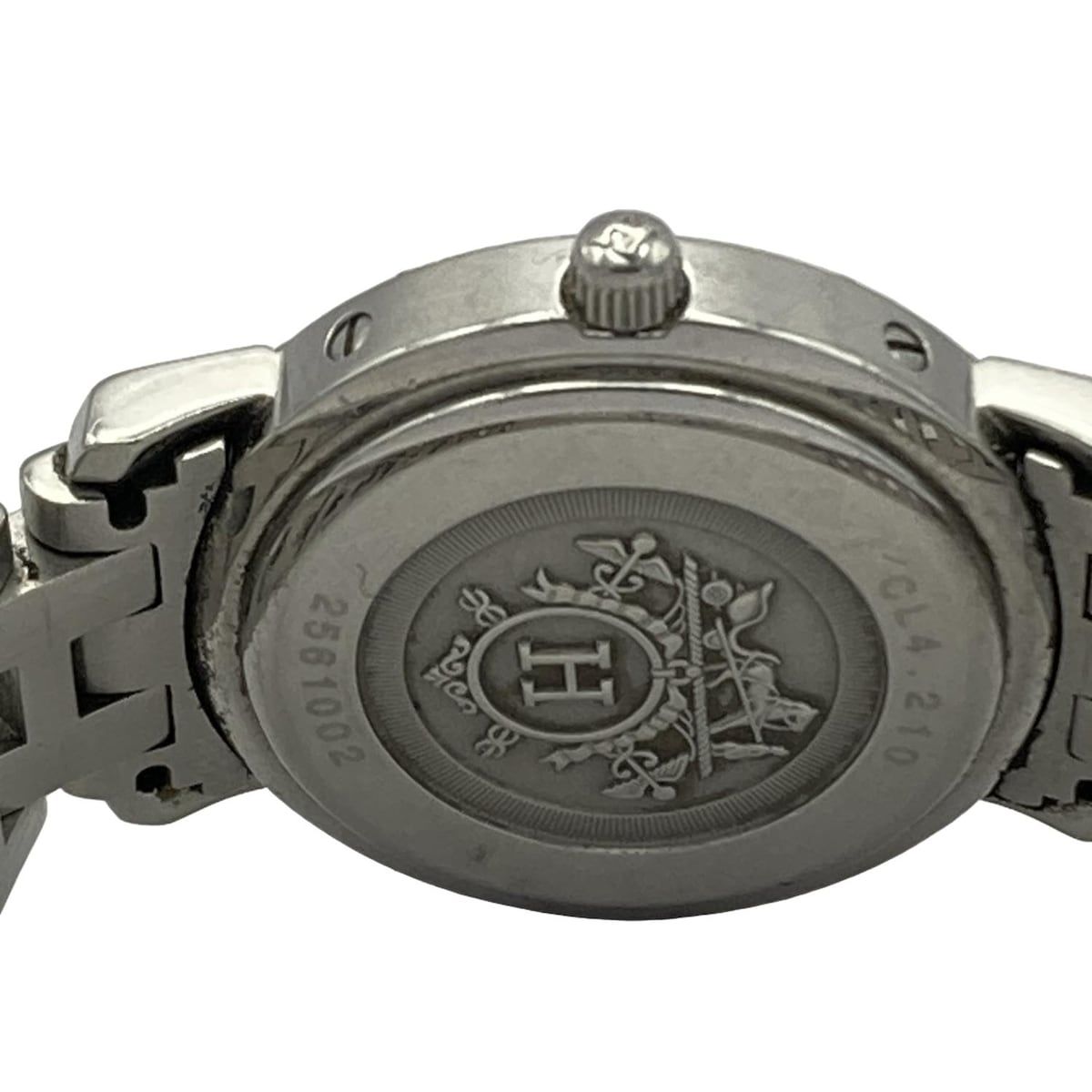 HERMES エルメス CL4.210 クリッパー シェル文字盤 腕時計 正規品 クリッパー（HERMES） エルメス 時計 クリッパー レディース