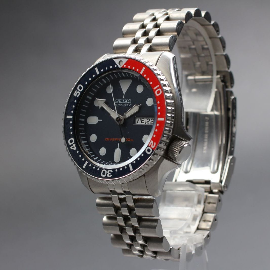 セイコー ダイバーズウォッチ 自動巻き 稼働品 skx009 7S26-0020 SEIKO