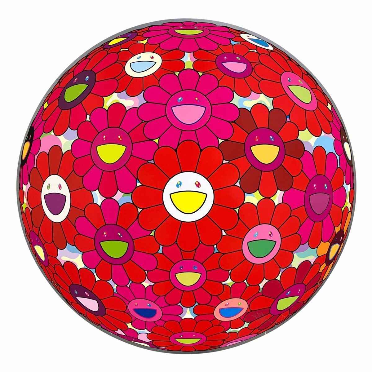 村上隆 感謝の花 zingaro kaikaikiki カイカイキキ ポスター ED300