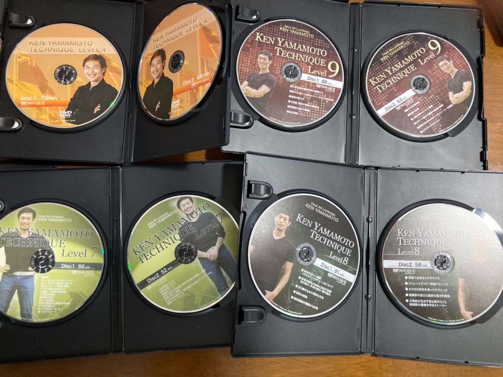 KEN YAMAMOTO DVD level1〜9 全巻セット/腰痛治療家YouTuber
