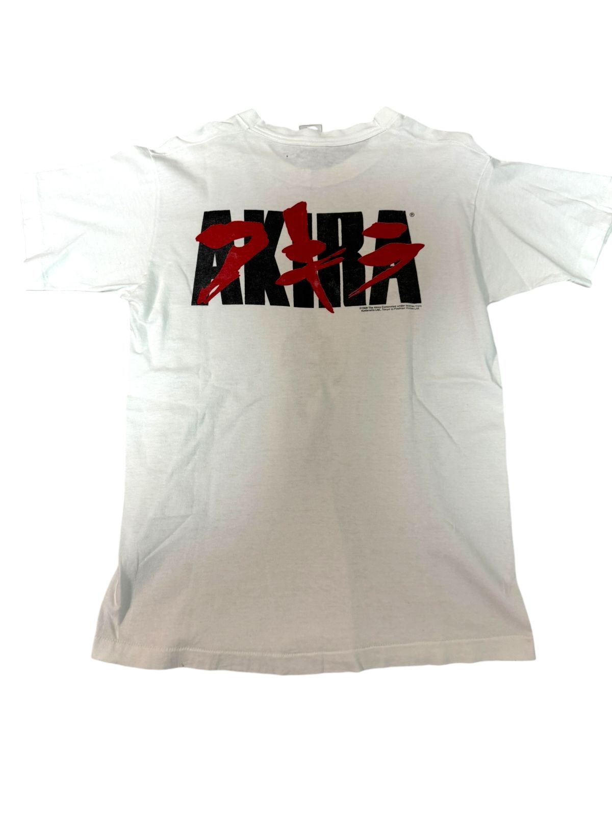 90's Vintage Akira T-Shirt 金田 バイク タイトルロゴ Tシャツ