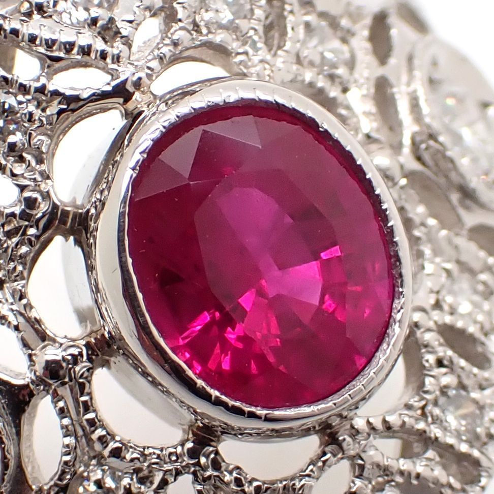 750YG ルビー リング 750YG ルビー リング 0.25CT 