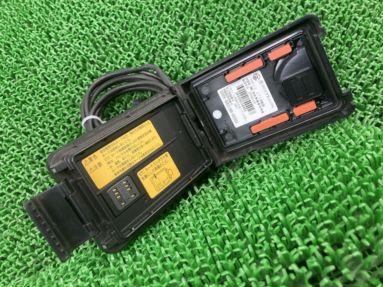 JRC ETC車載器 JRM-12 中古日本無線製 ETC車載器 社外 中古 バイク