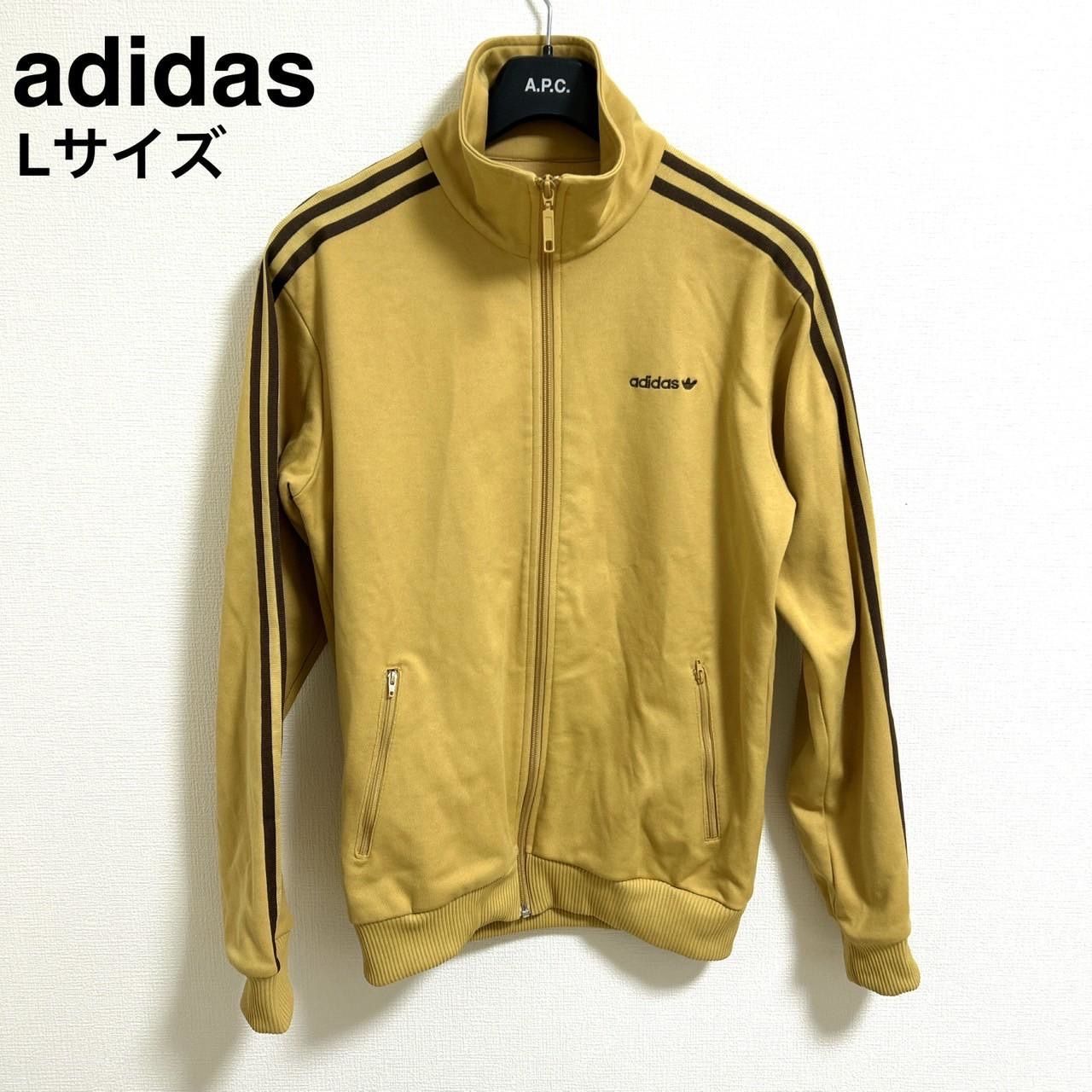 adidas ATP 80s ブラウン USA 在原みゆき トレフォイルロゴ