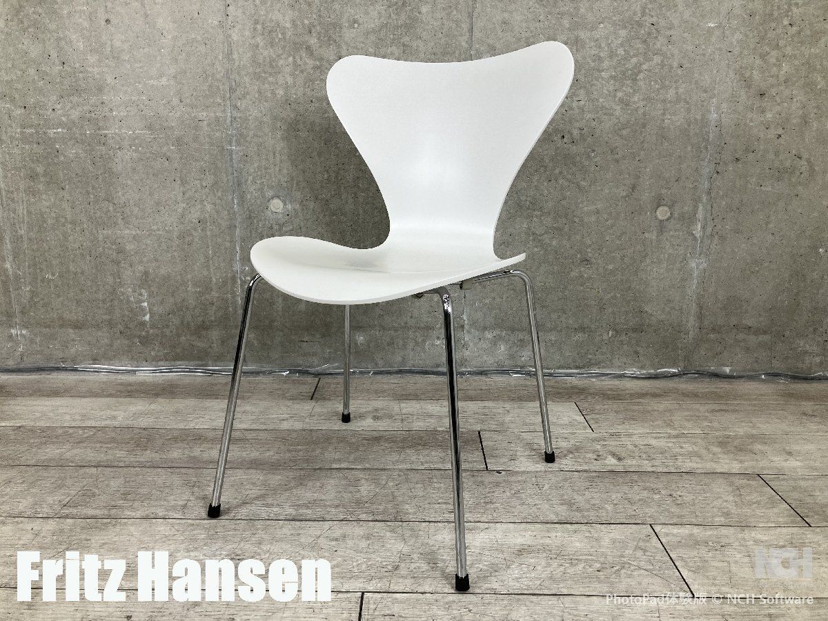 正規品 フリッツハンセン アントチェア／アリンコチェア ラッカーホワイト アリンコチェア3101 / ラッカー ブラックFRITZ HANSEN（フリッツ