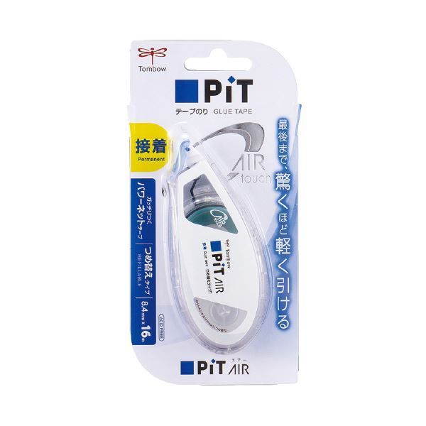 まとめ トンボ鉛筆 テープのりピットエアー 本体16m PN-MAS ×20セット