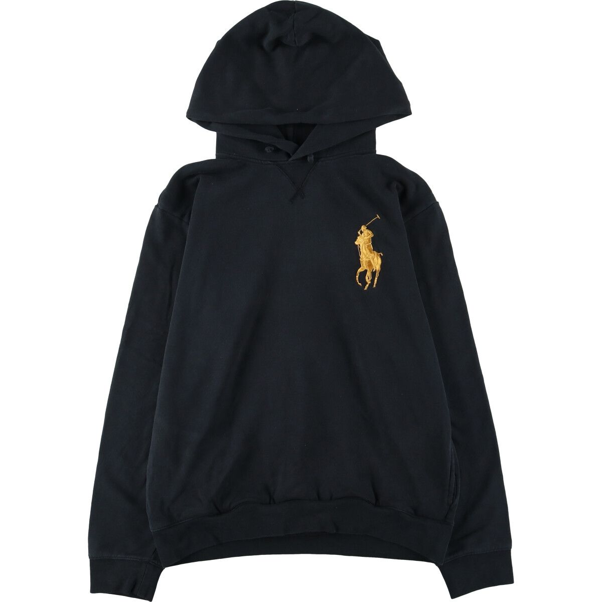 古着 ラルフローレン Ralph Lauren POLO RALPH LAUREN ビッグポニー スウェットプルオーバーパーカー メンズL相当/eaa500163
