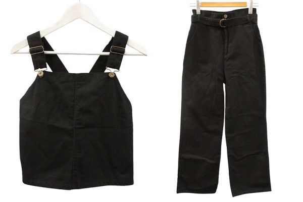 AMERI VINTAGE(アメリ）セットアップデニムオーバーオール Ameri（アメリ）の「AMERI×Lee DENIM SET UP（サロペット