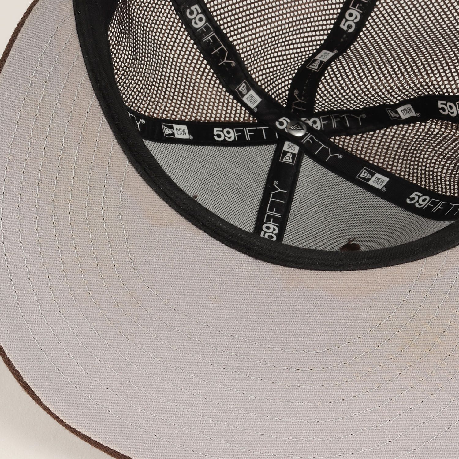 Supreme シュプリーム キャップ ブラウン サイズ:7 5/8(60.6cm
