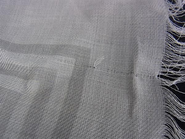 アレキサンダーマックイーン ストール 白 □新品□未使用□ ALEXANDER McQUEEN アレキサンダー