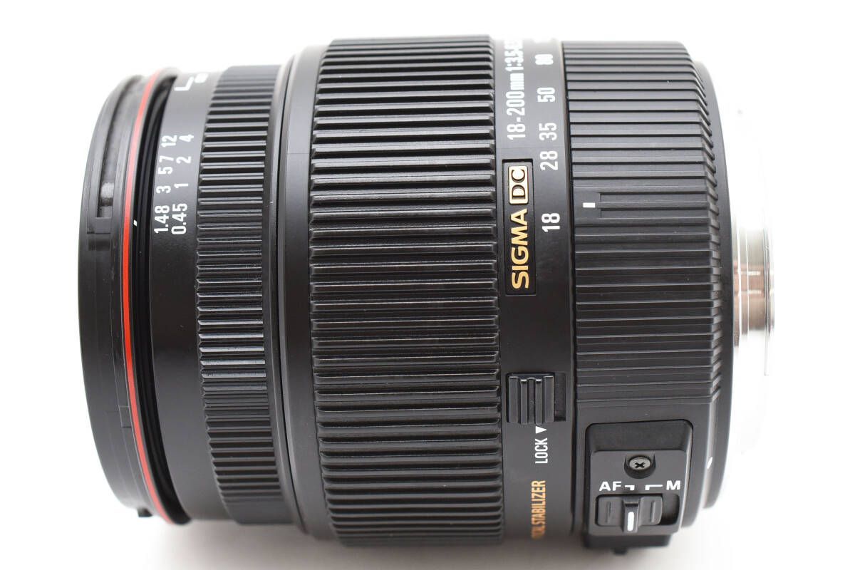 ★極上美品★ SIGMA シグマ 18-200mm F3.5-6.3 DC OS 付属品多数 使用感少ない 外観 レンズ共に綺麗！マウント Nikon ニコン用 ☆極上美品☆ シグマ SIGMA AF 18-200mm F3.5-6.3 DC ニコン #987