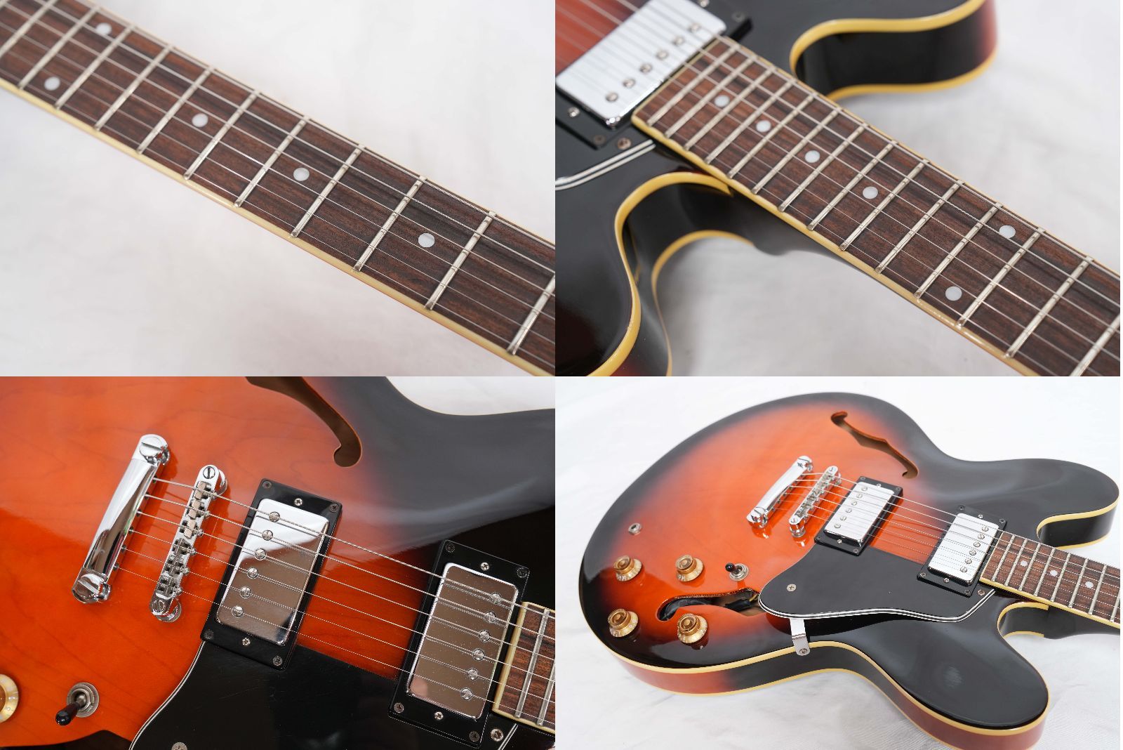 ☆Tokai☆ES-60 Vintage Sunburst ES-335タイプ セミアコ 美品