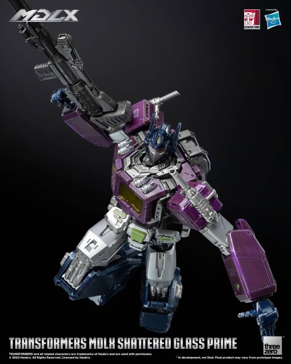 threezero premium シャッタードグラスオプティマスプライム Transformers: BumblebeePREMIUM Shattered Glass Optimus Prime